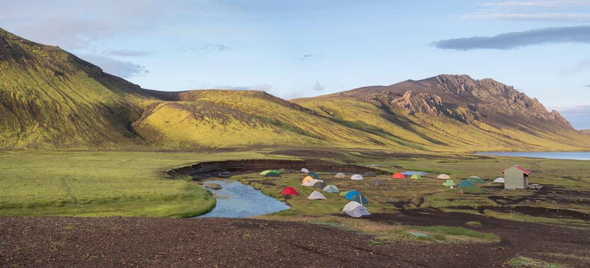 Iceland camping experience