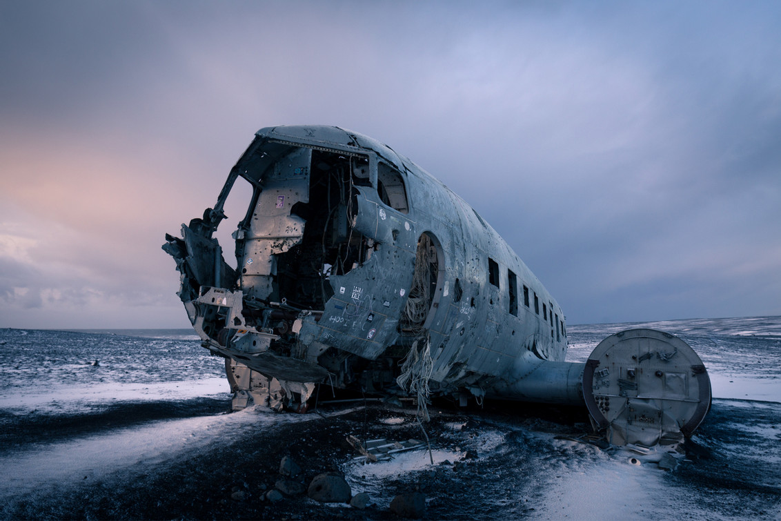 Iceland South Coast Solheimasandur plane wreck