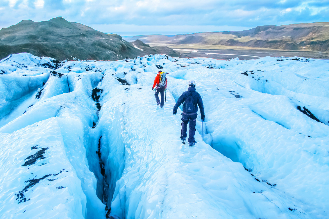 Iceland South Coast glacier hike