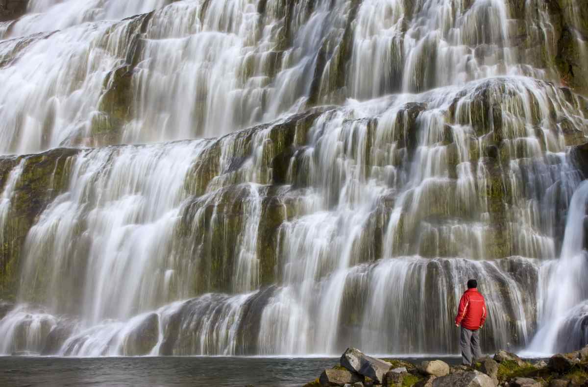 Dynjandi waterfall