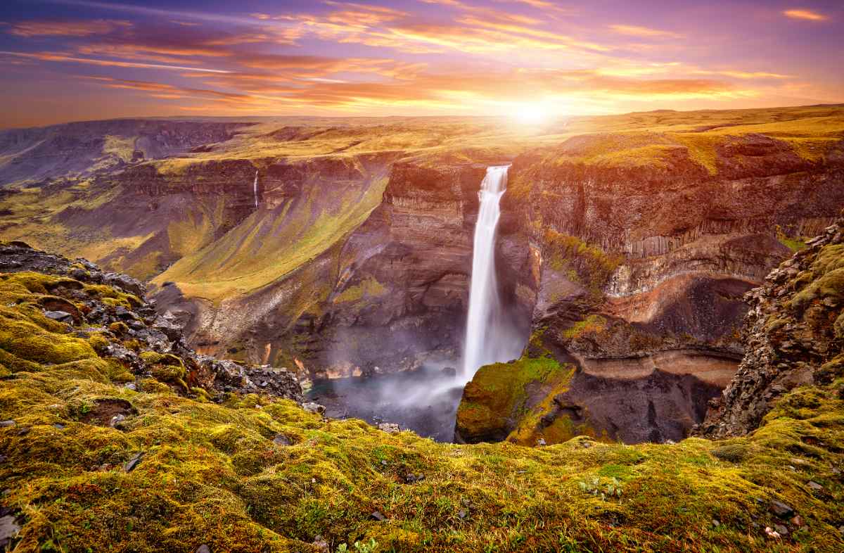 Haifoss waterfall