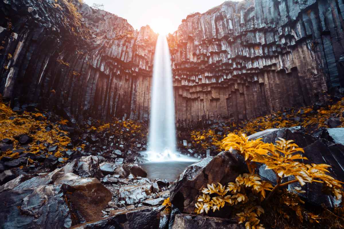Svartifoss waterfall, Iceland