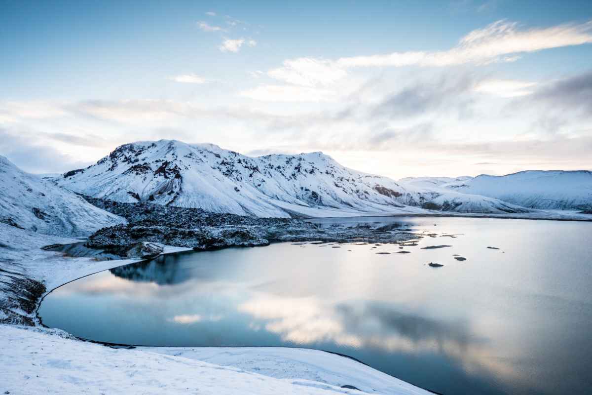 Iceland winter season