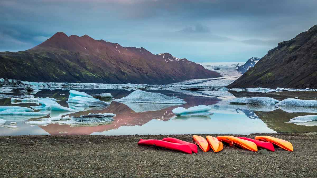 Jokulsarlon Kayaking