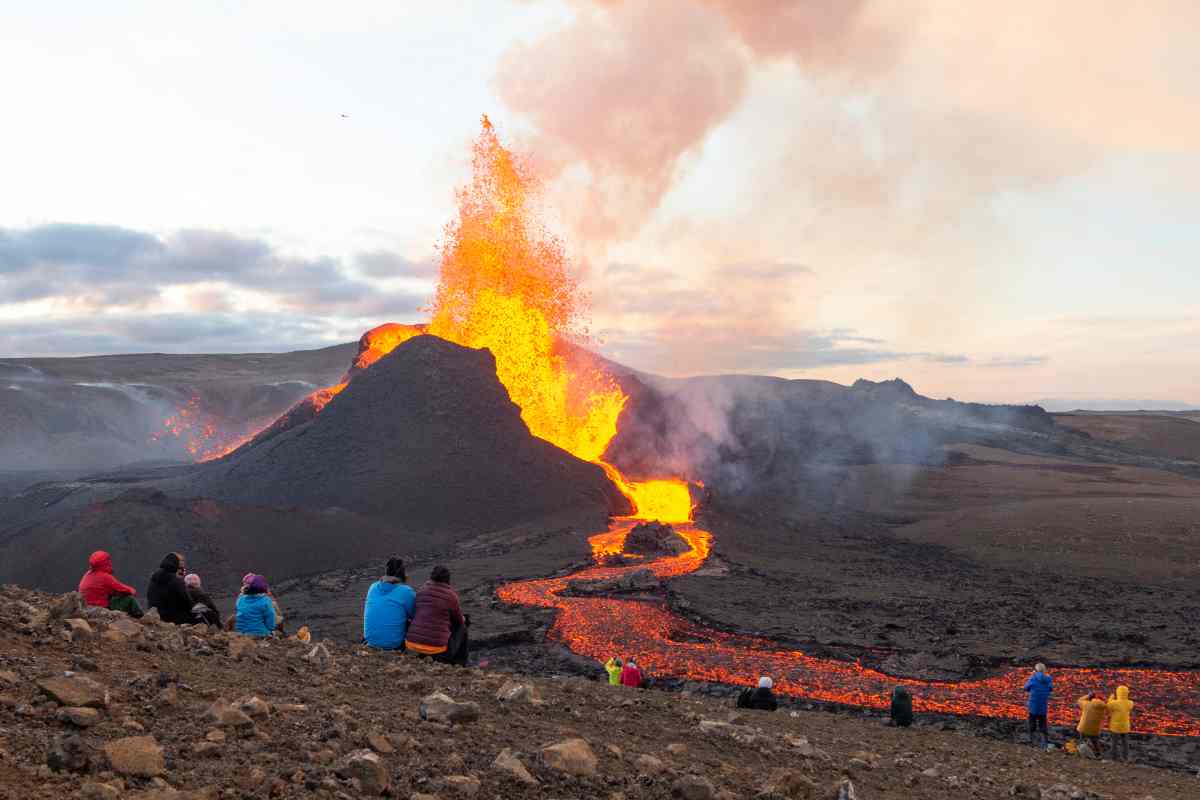 Iceland volcano excursion