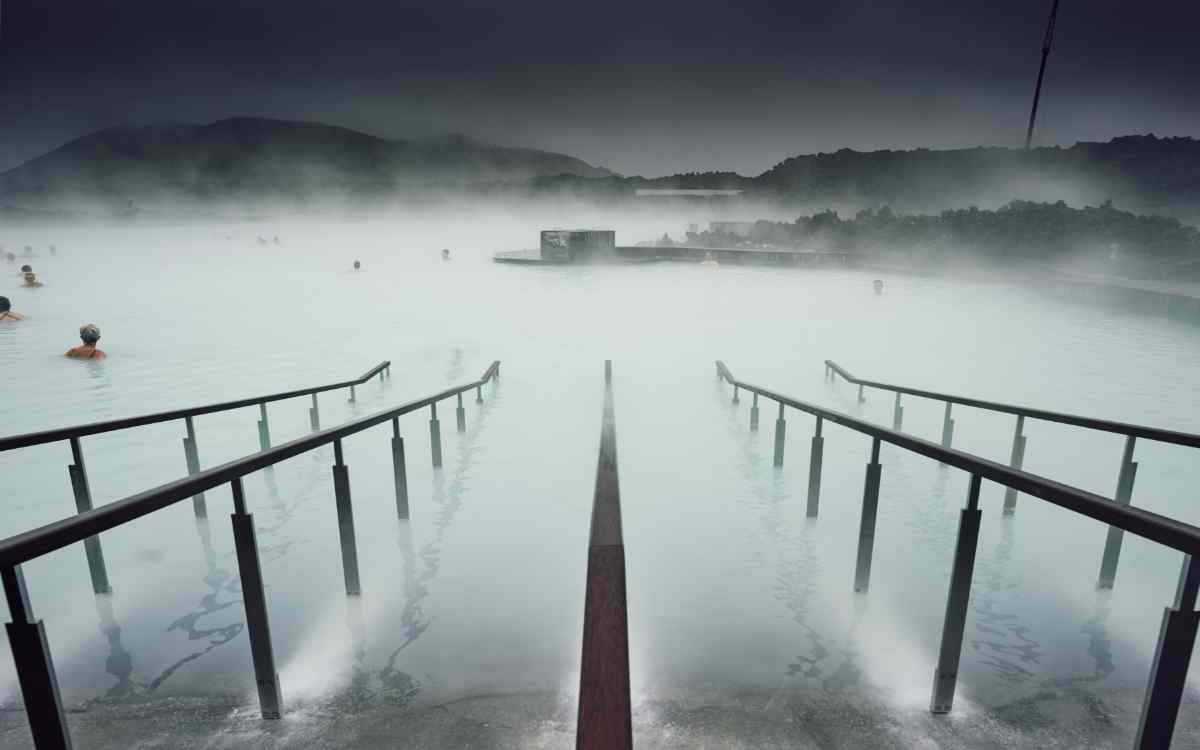 Geothermal springs in Iceland