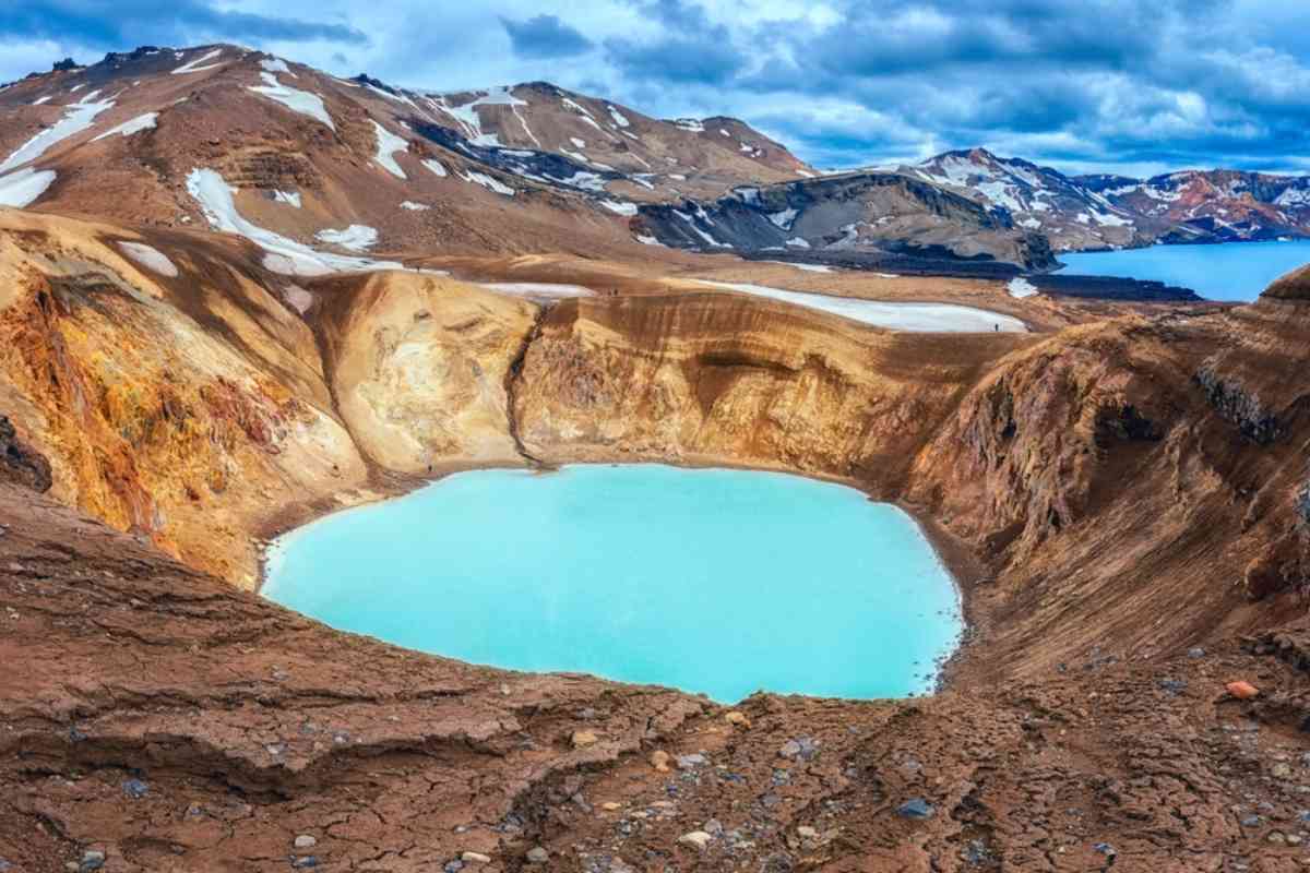 Askja Iceland Volcanic Caldera