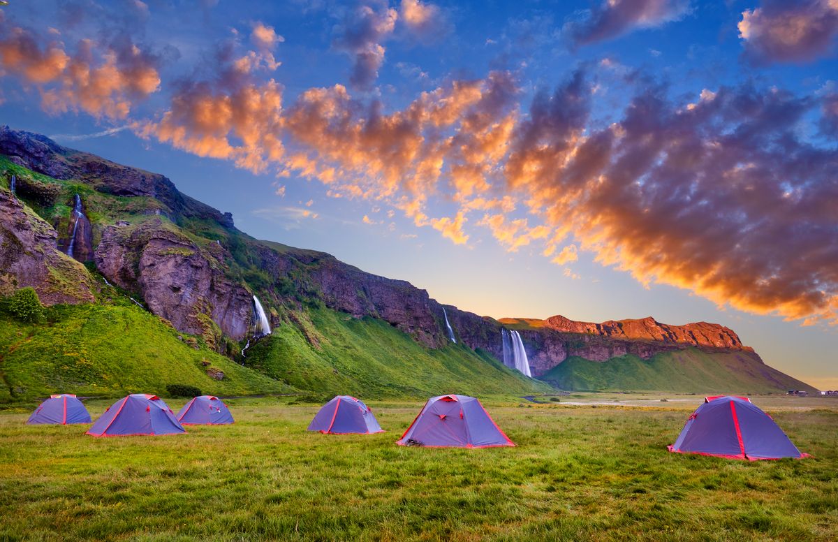 woman enjoying a campervan trip