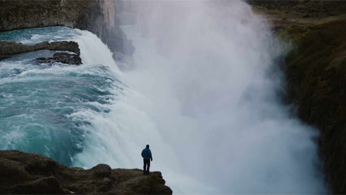 Gullfoss waterfall Iceland