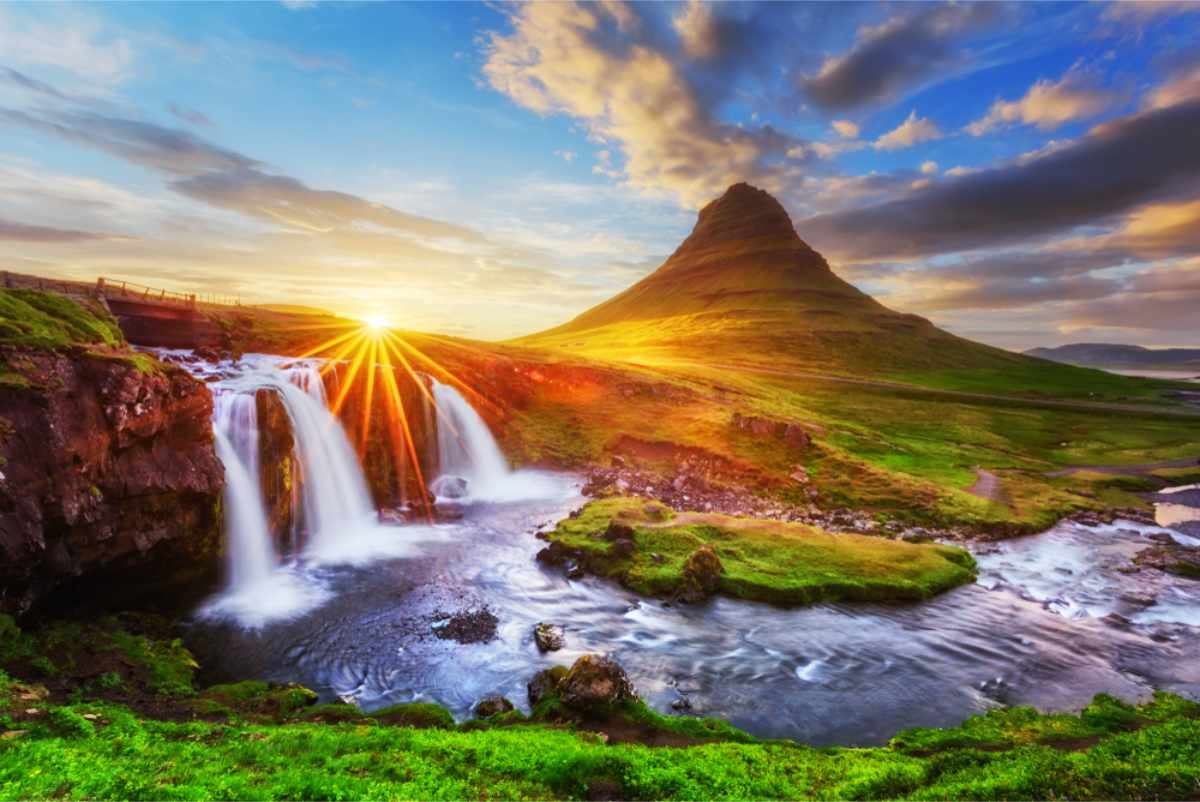 Kirkufjell instagrammable place Iceland