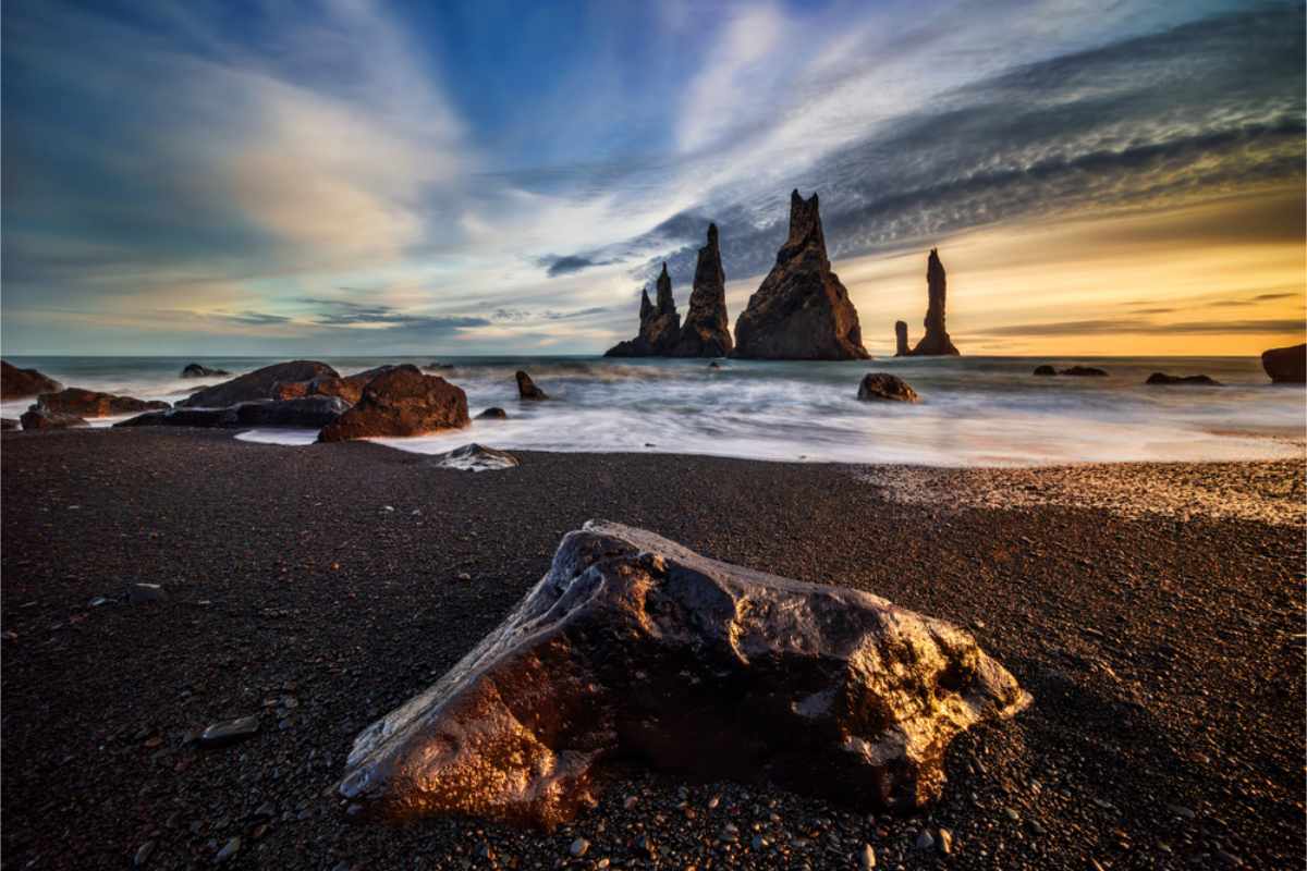 Instagrammable beach in Iceland