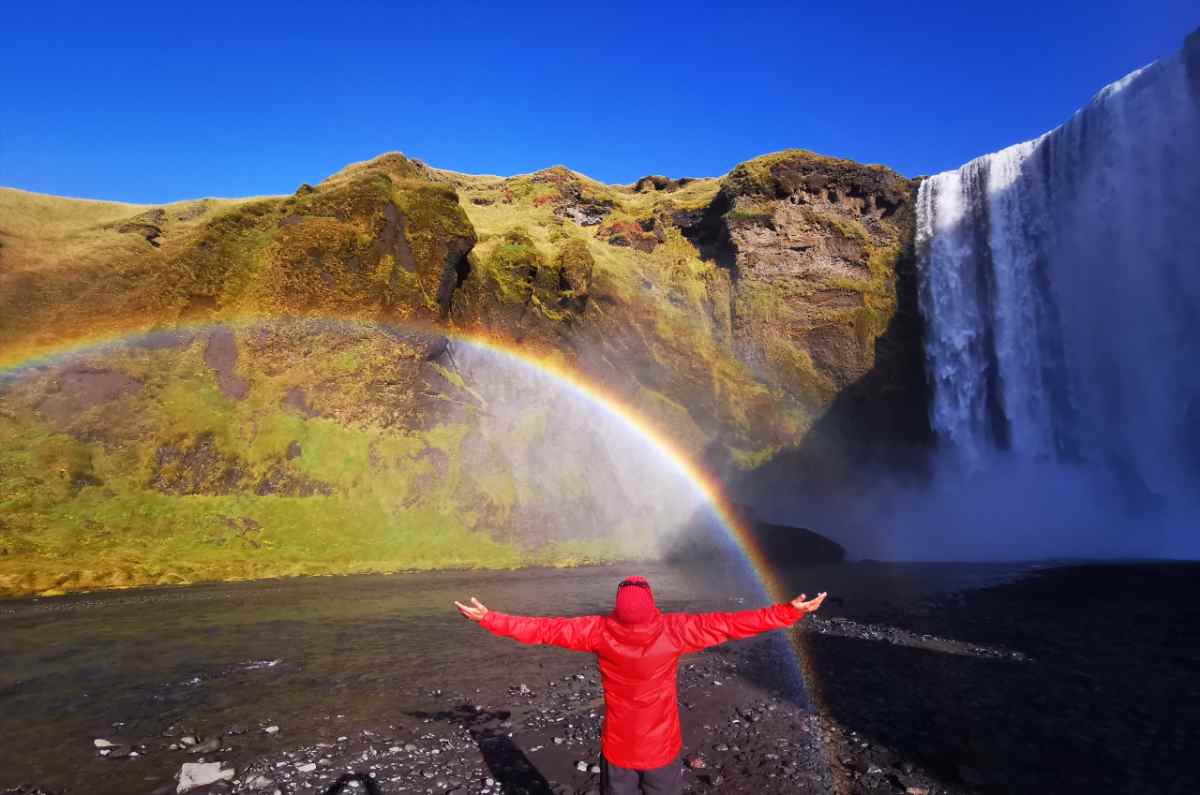 Bruarfoss Waterfall