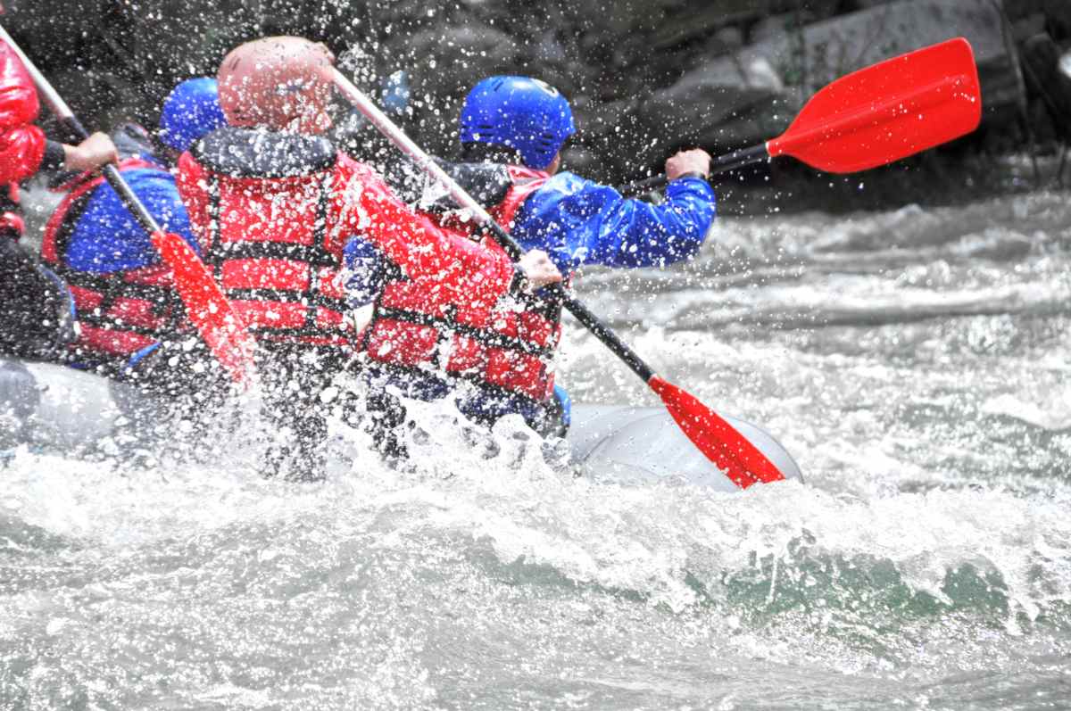Rafting in Iceland