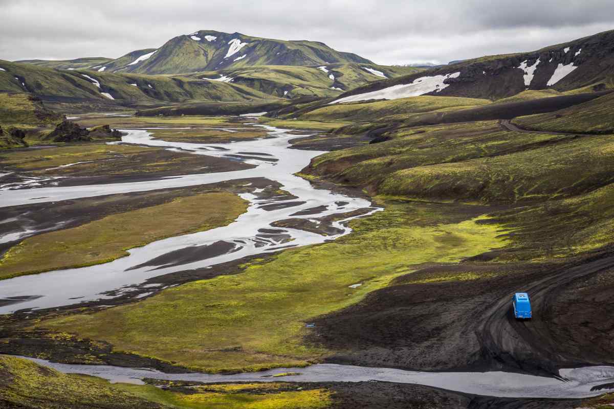 Driving in Iceland During August