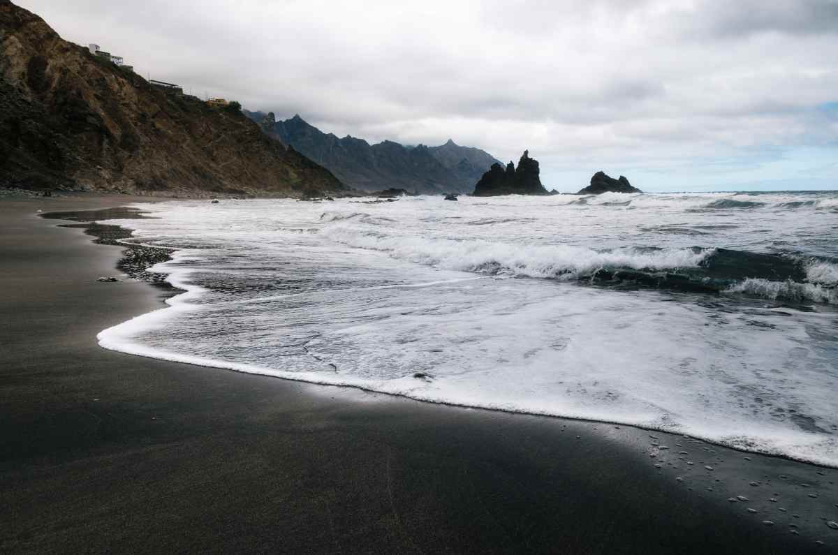 Iceland's black beaches