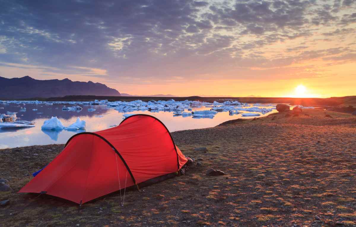Camping in Iceland in September