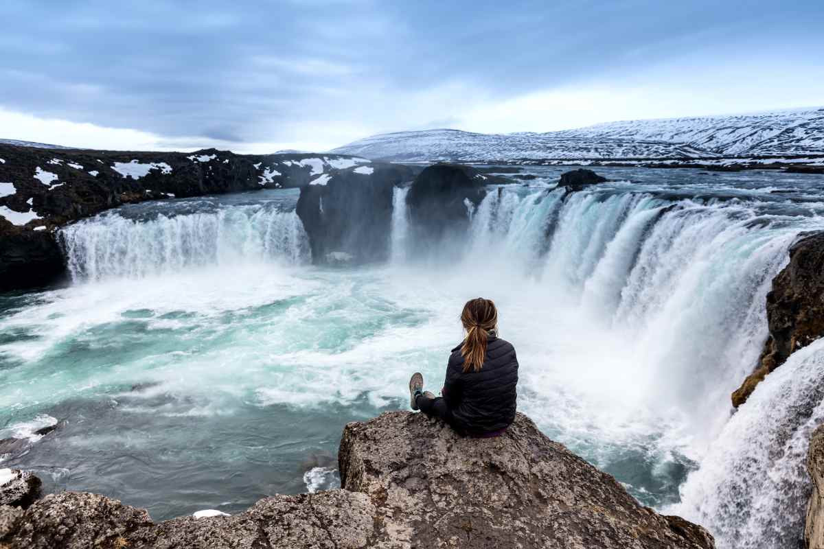 Iceland's impressive waterfalls