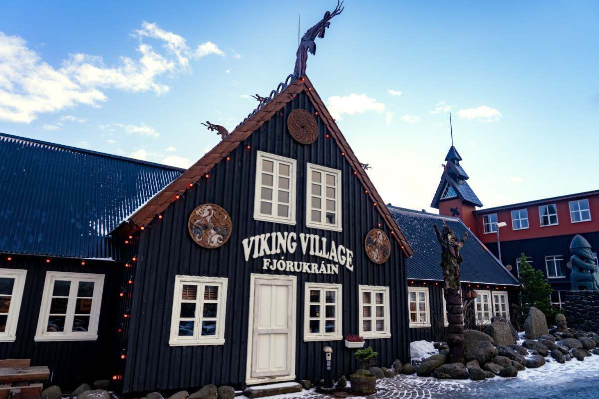 Viking village in Iceland