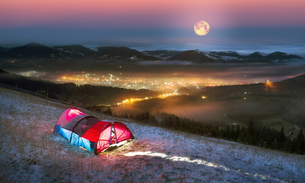 Iceland's campsite in the Highlands