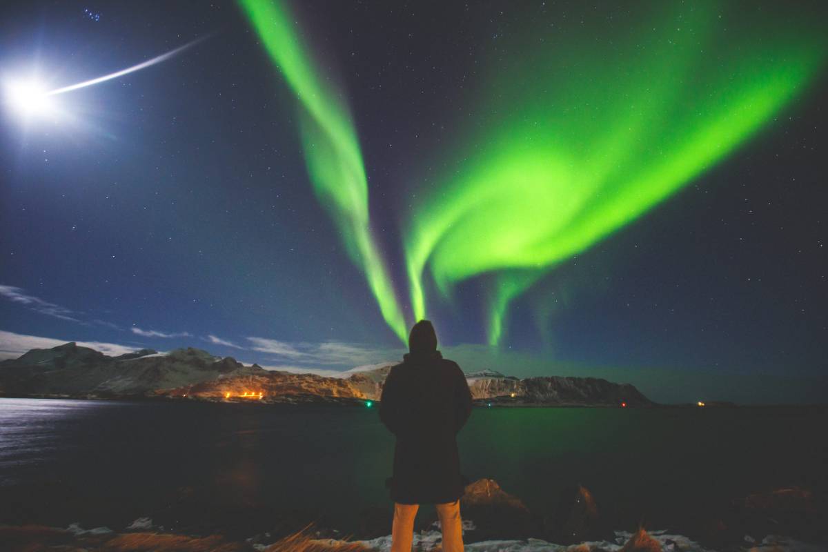 Northern lights in Iceland