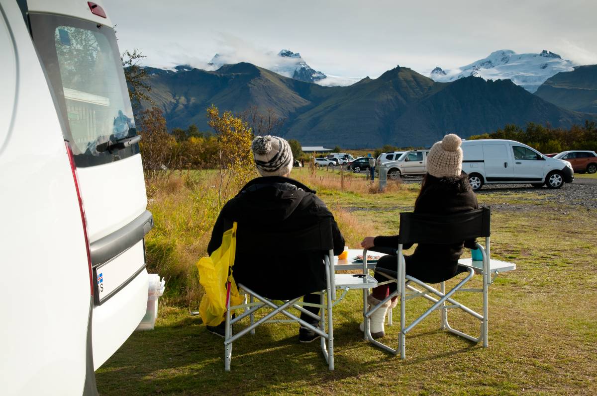 Campsites in Iceland