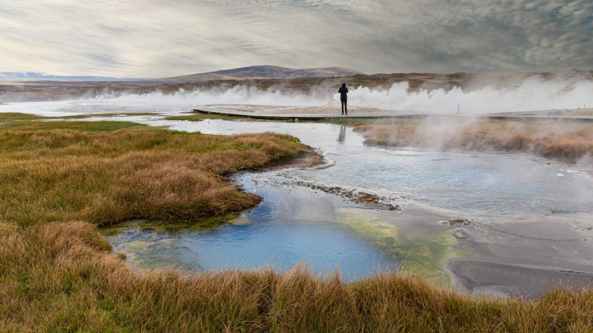 Hveravellir hot springs