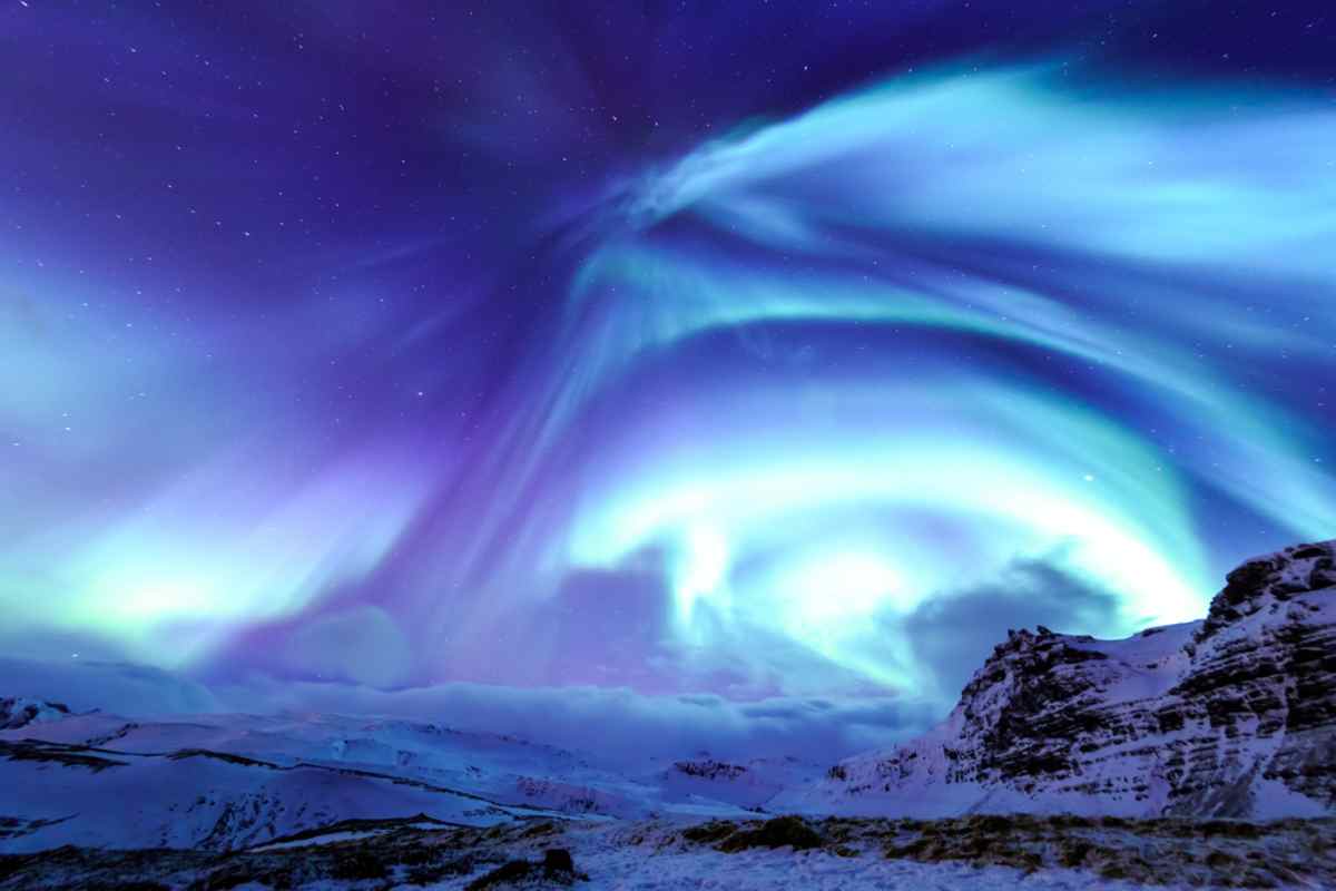 Aurora view, Iceland