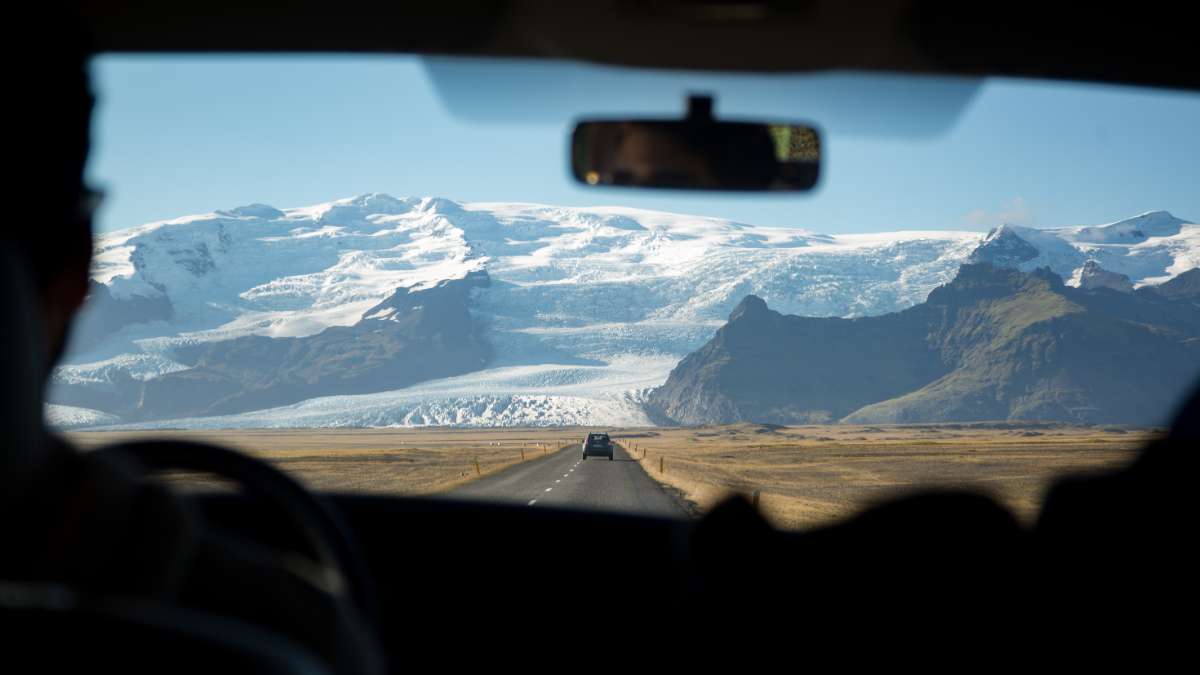 Driving in Iceland