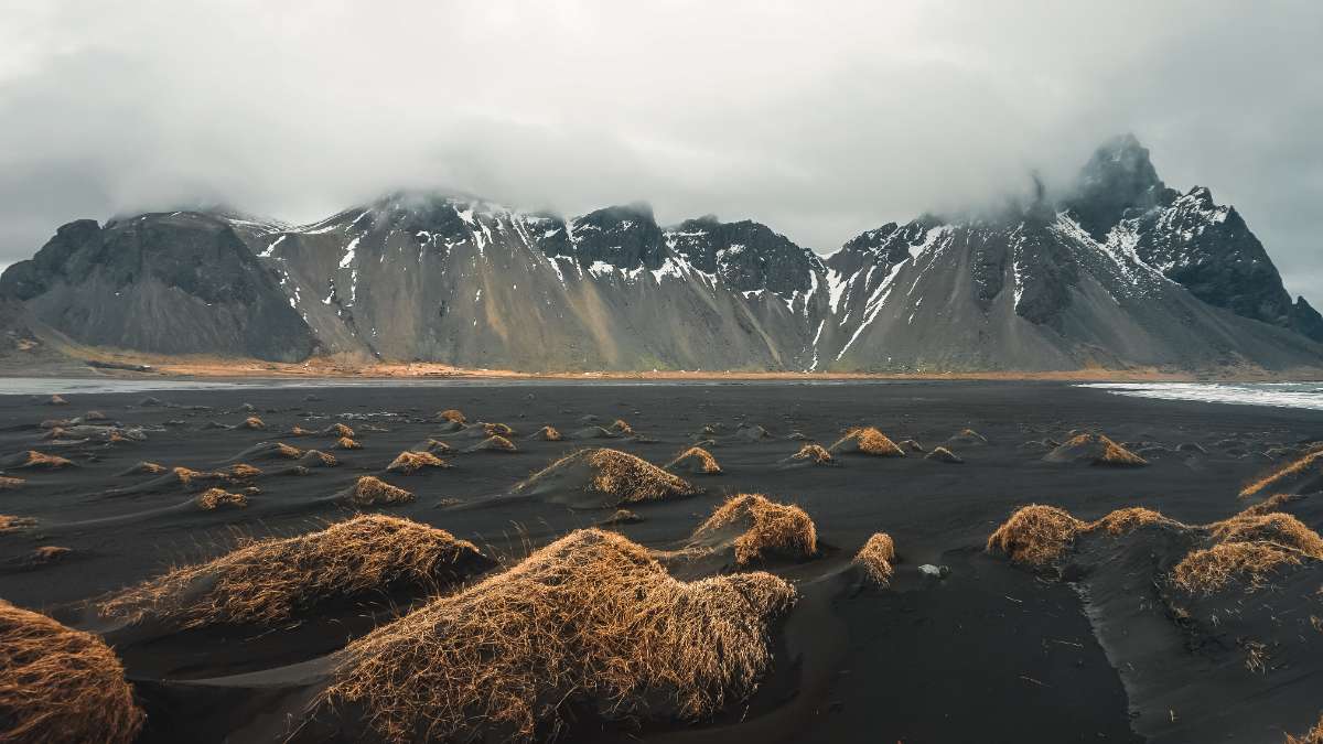 Icelands hot river in Reykjadalur Valley