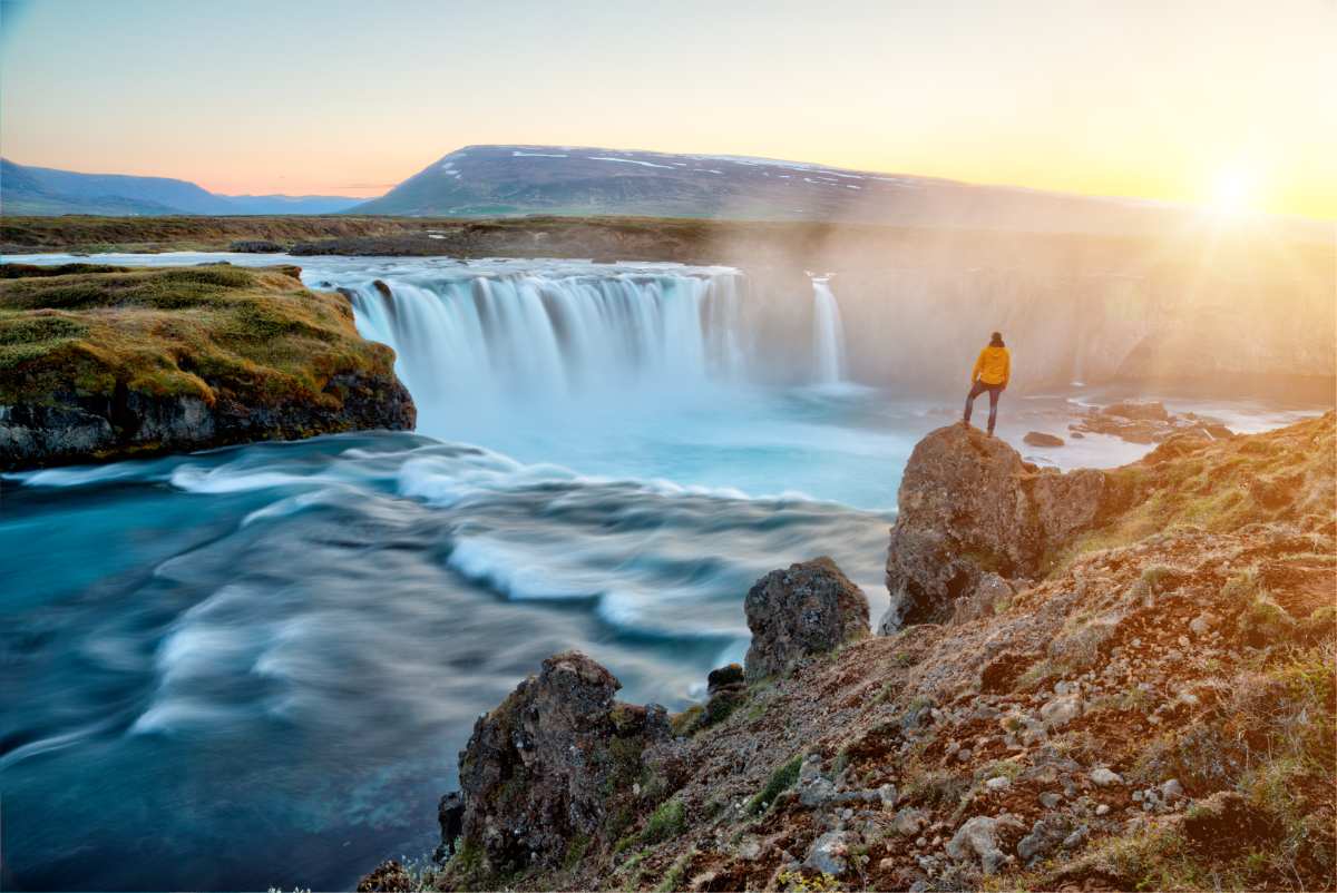 Diamond circle: Godafoss