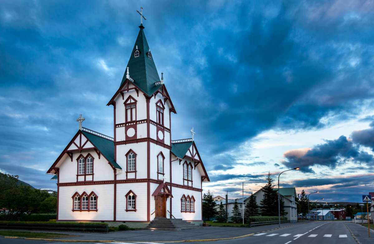 Husavik Church, Iceland