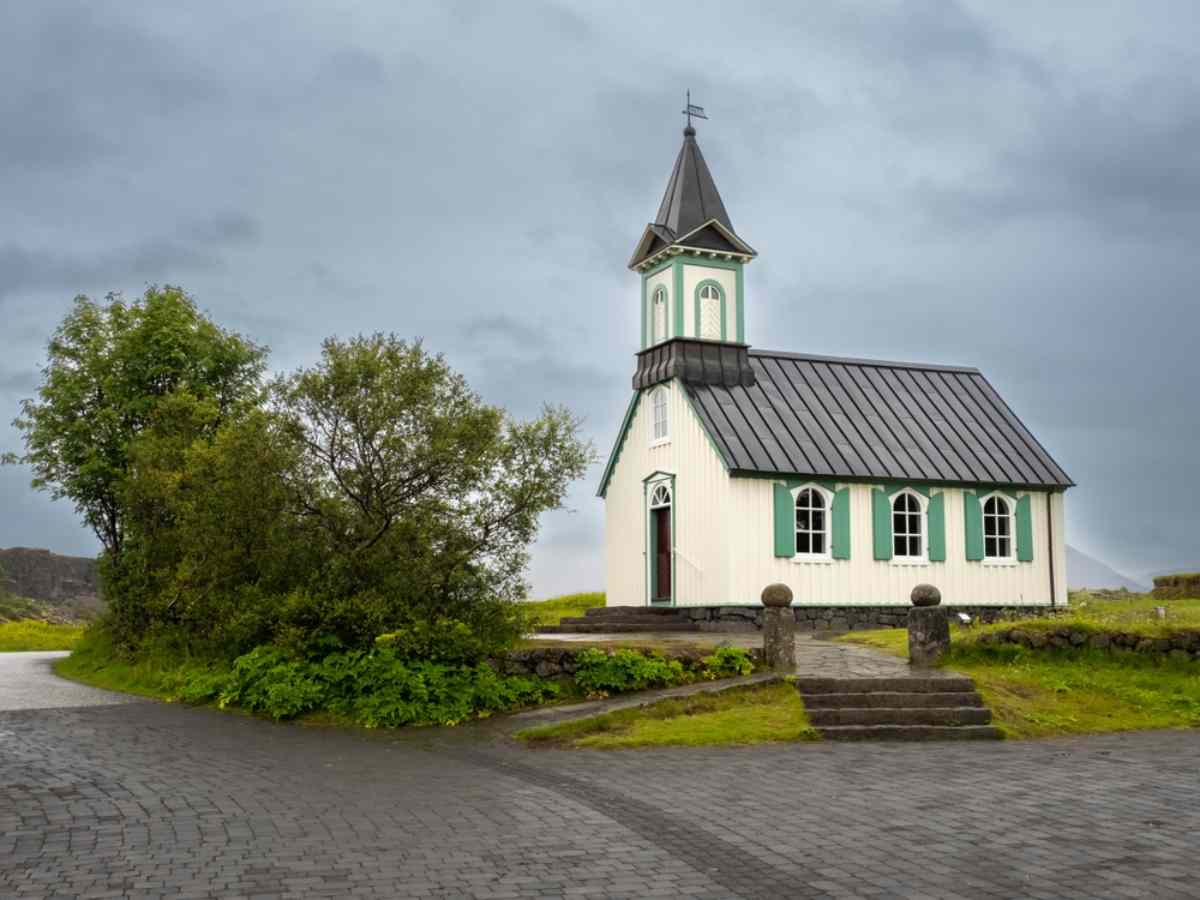 Thingvallakirkja, Iceland