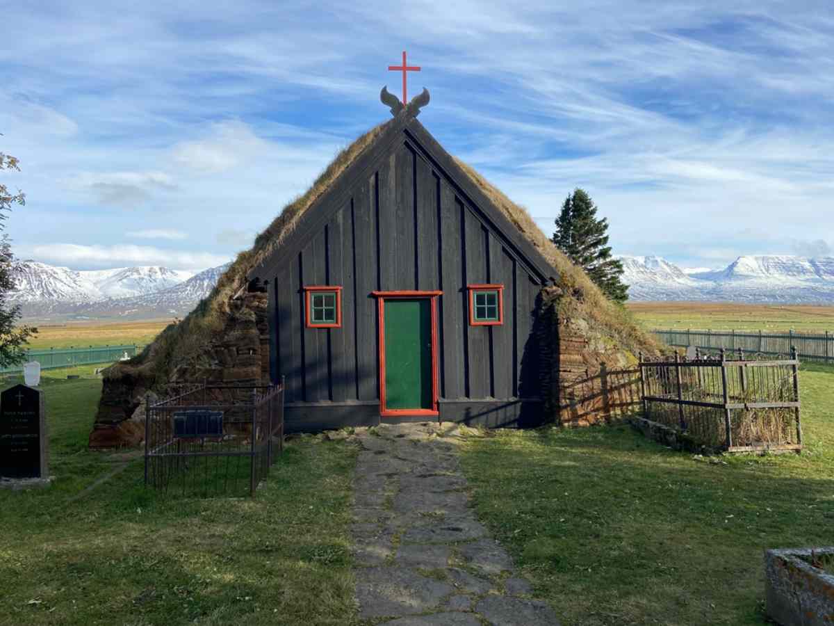 Turf church Iceland