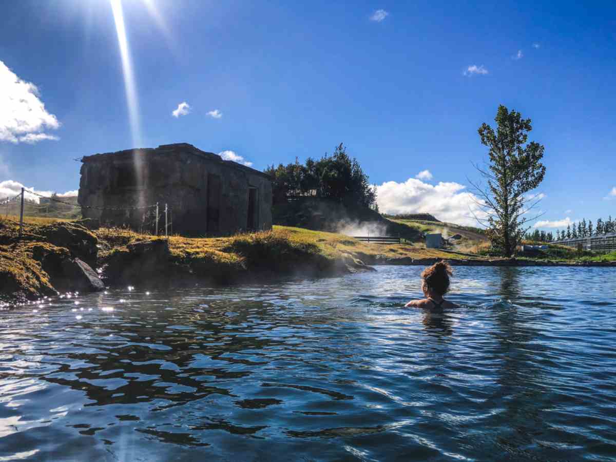 The secret lagoon Iceland