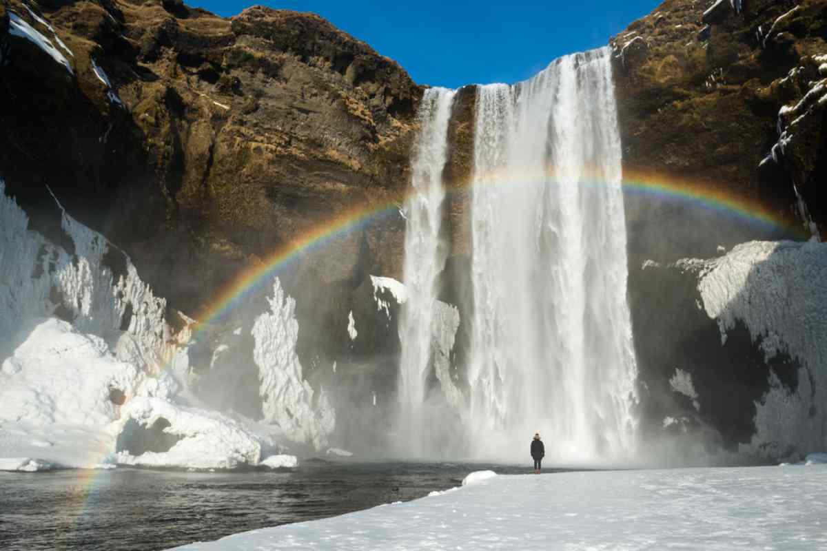 skogafoss waterfall iceland