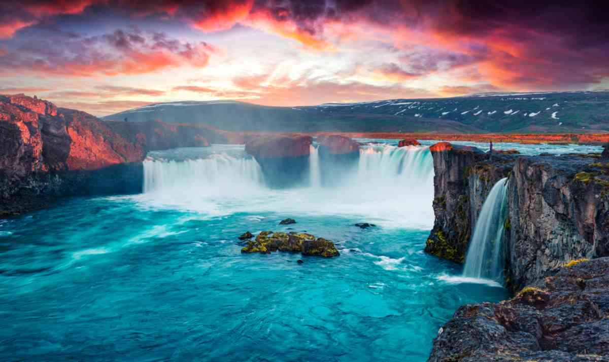 Godafoss Waterfall 