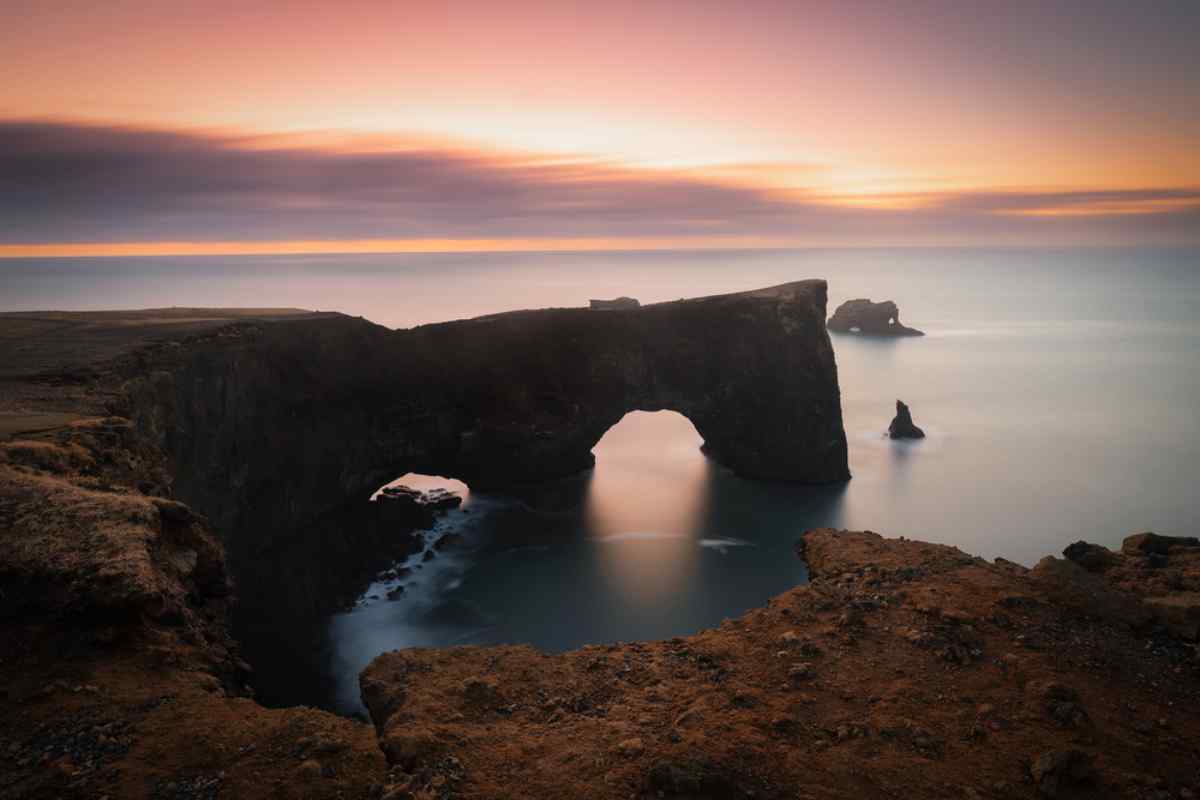 two tourists with backpacks ready for many activities in Iceland in February