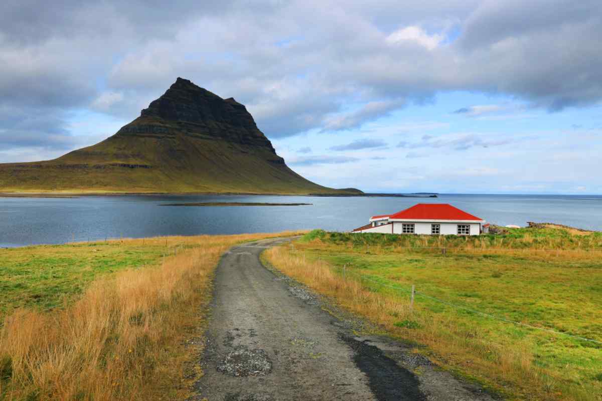 two tourists with backpacks ready for many activities in Iceland in February