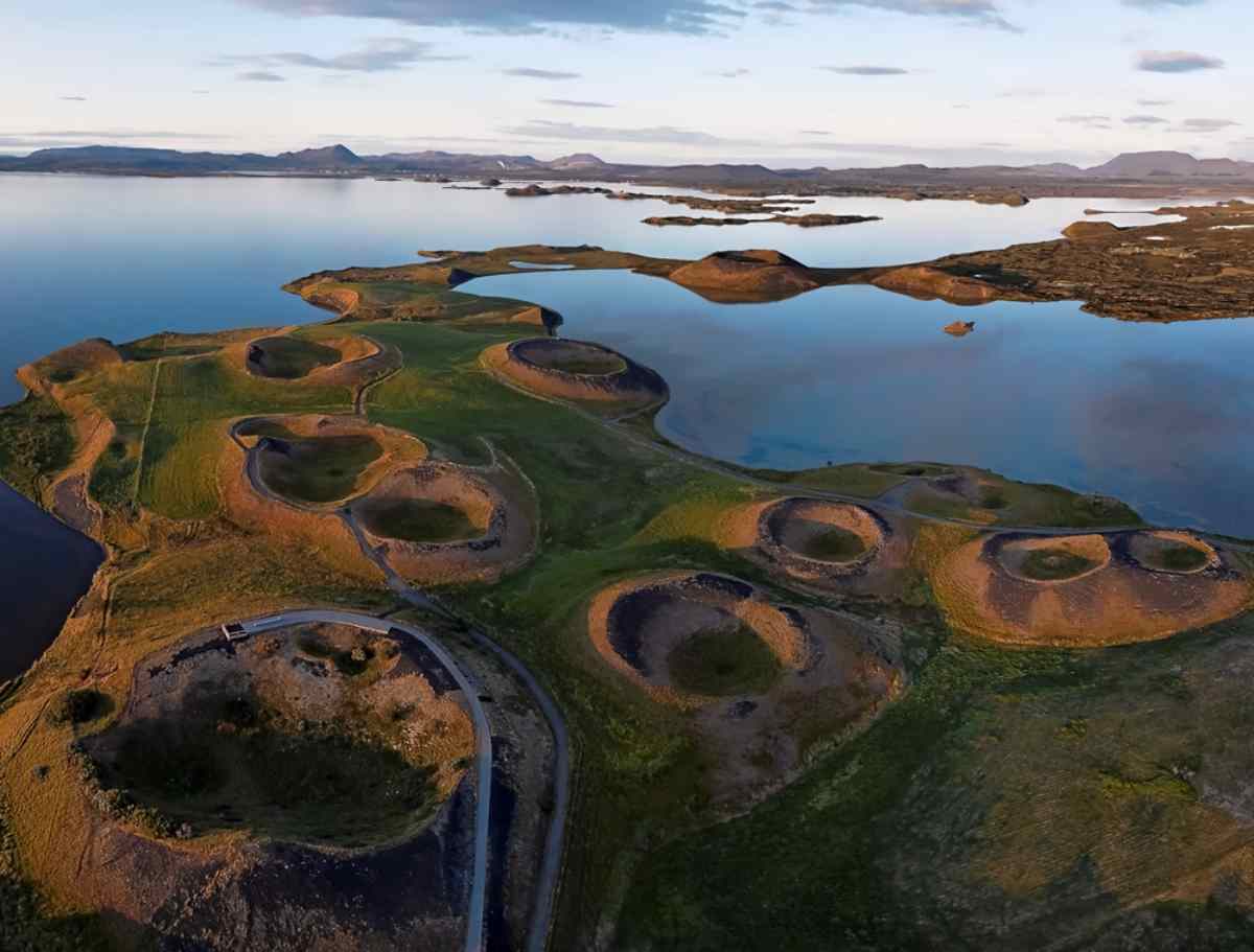 two tourists with backpacks ready for many activities in Iceland in February