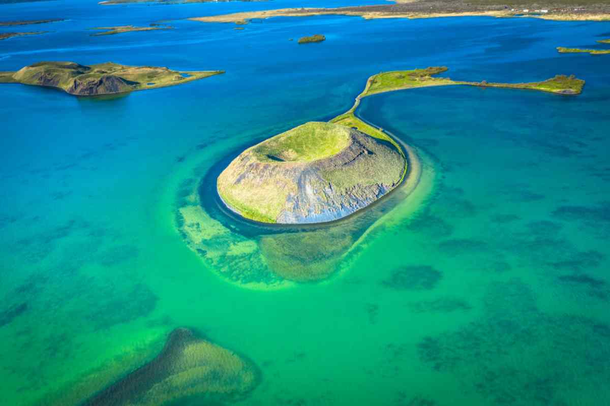 North Iceland, lake Myvatn