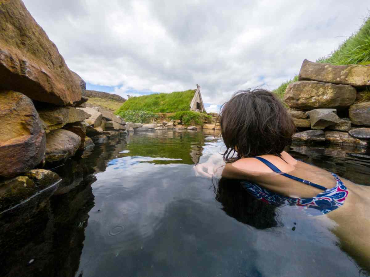 Viking hot spring