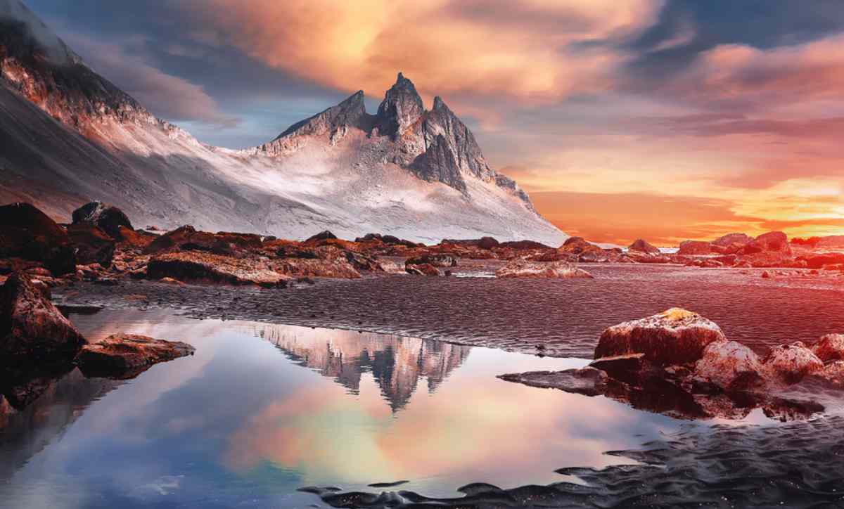 vestrahorn mountain iceland