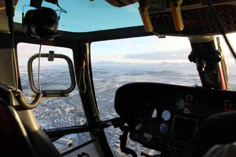 Reykjavik helicopter tour