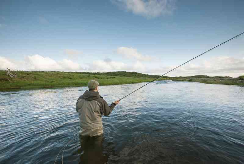 Fishing in Iceland 