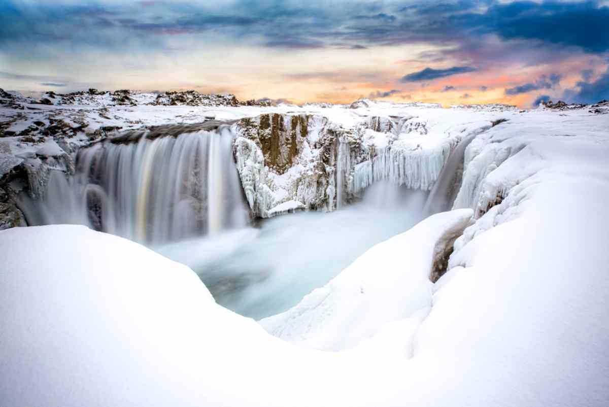 Hrafnabjargafoss waterfall