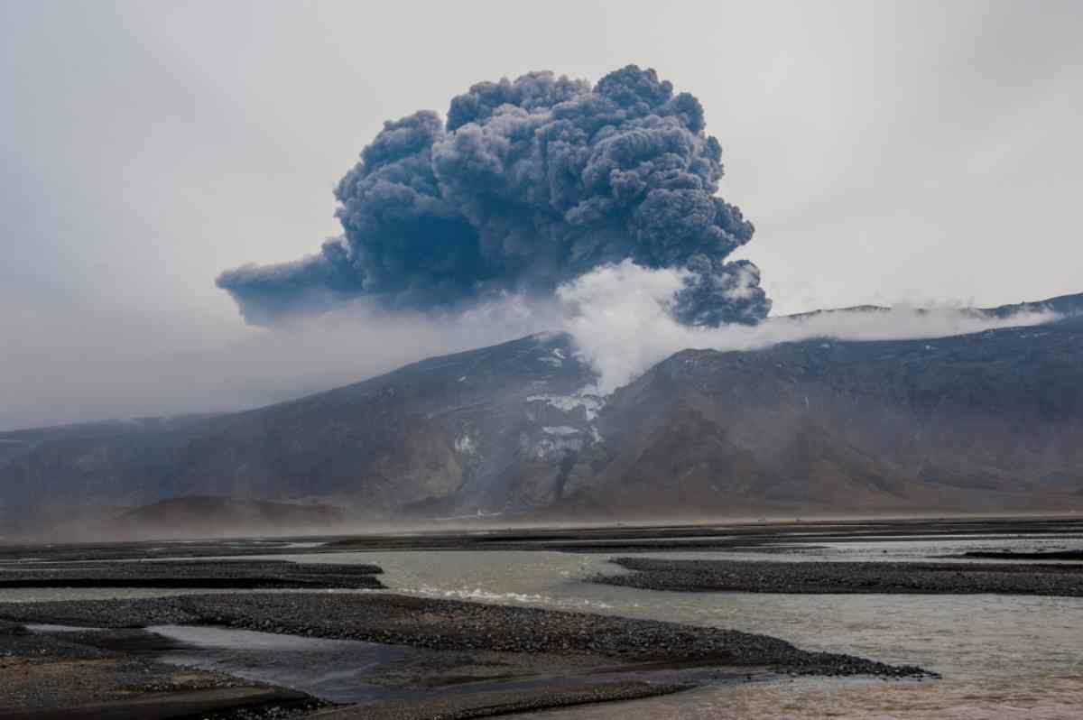 Eyjafjallajökull Volcano