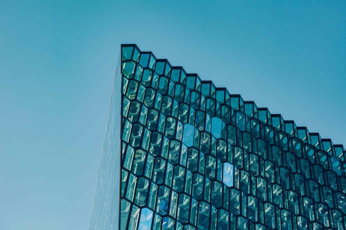 Haarpa concert hall, Reykjavik