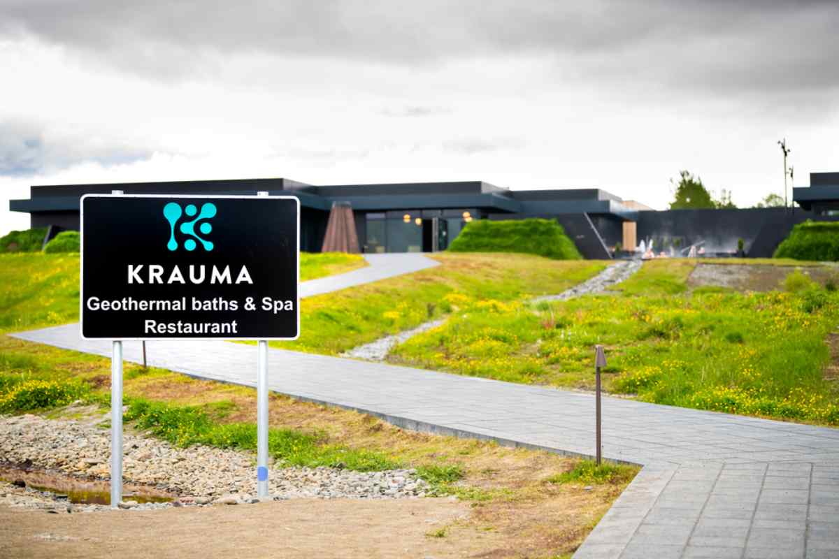 Krauma Spa main entrance