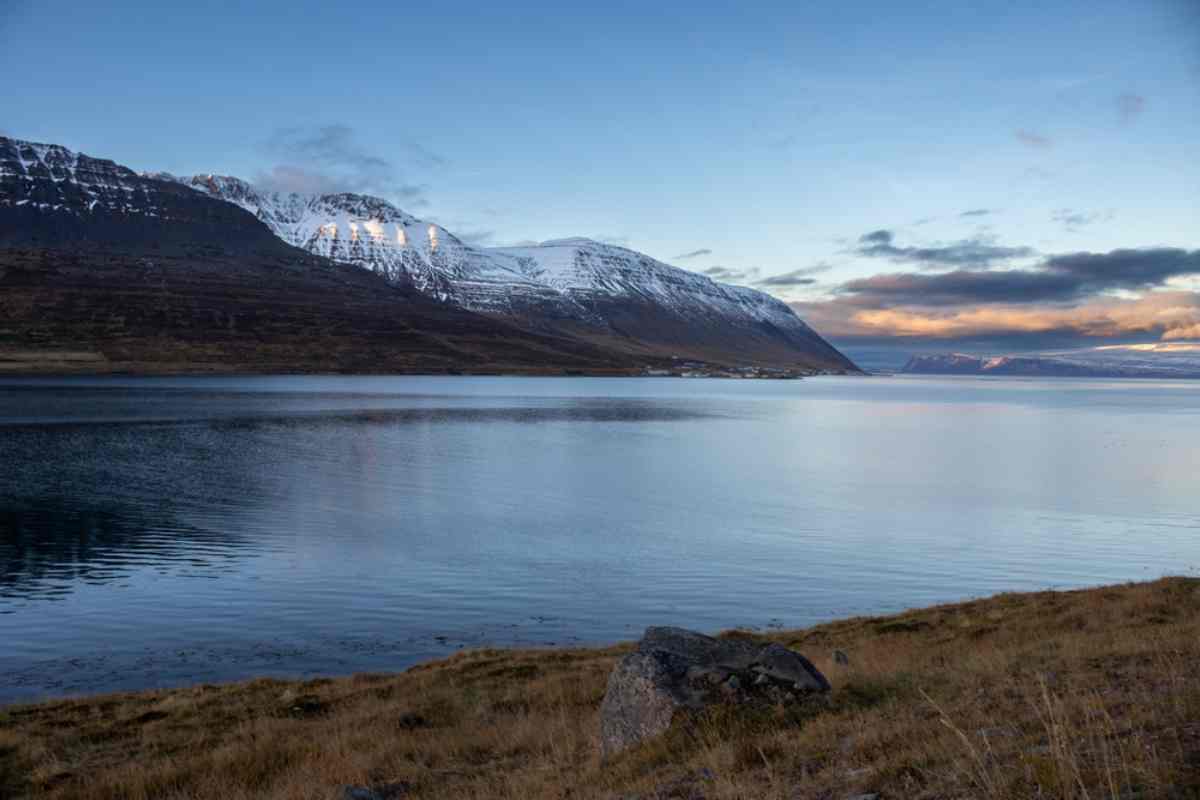 Beautiful views to the fjord