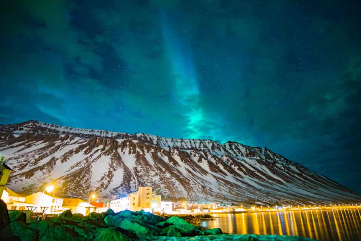 Northern Lights on Isafjordur